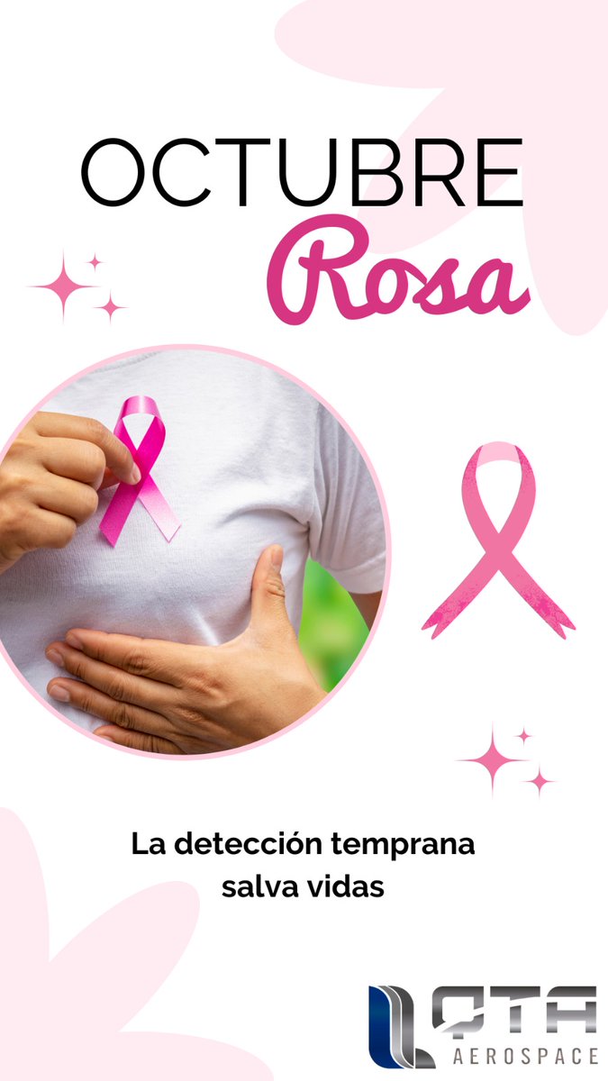 QTA_Aero's tweet photo. A nivel mundial, el mes de octubre se considera como el mes rosa porque está dedicado a crear conciencia y sensibilización sobre el Cáncer de Mama, el cual es el tipo de cáncer más común y principal causa de mortalidad de mujeres de todo el mundo.

#qta #MesRosa #OctubreRosa https://t.co/RgESUmLB9x