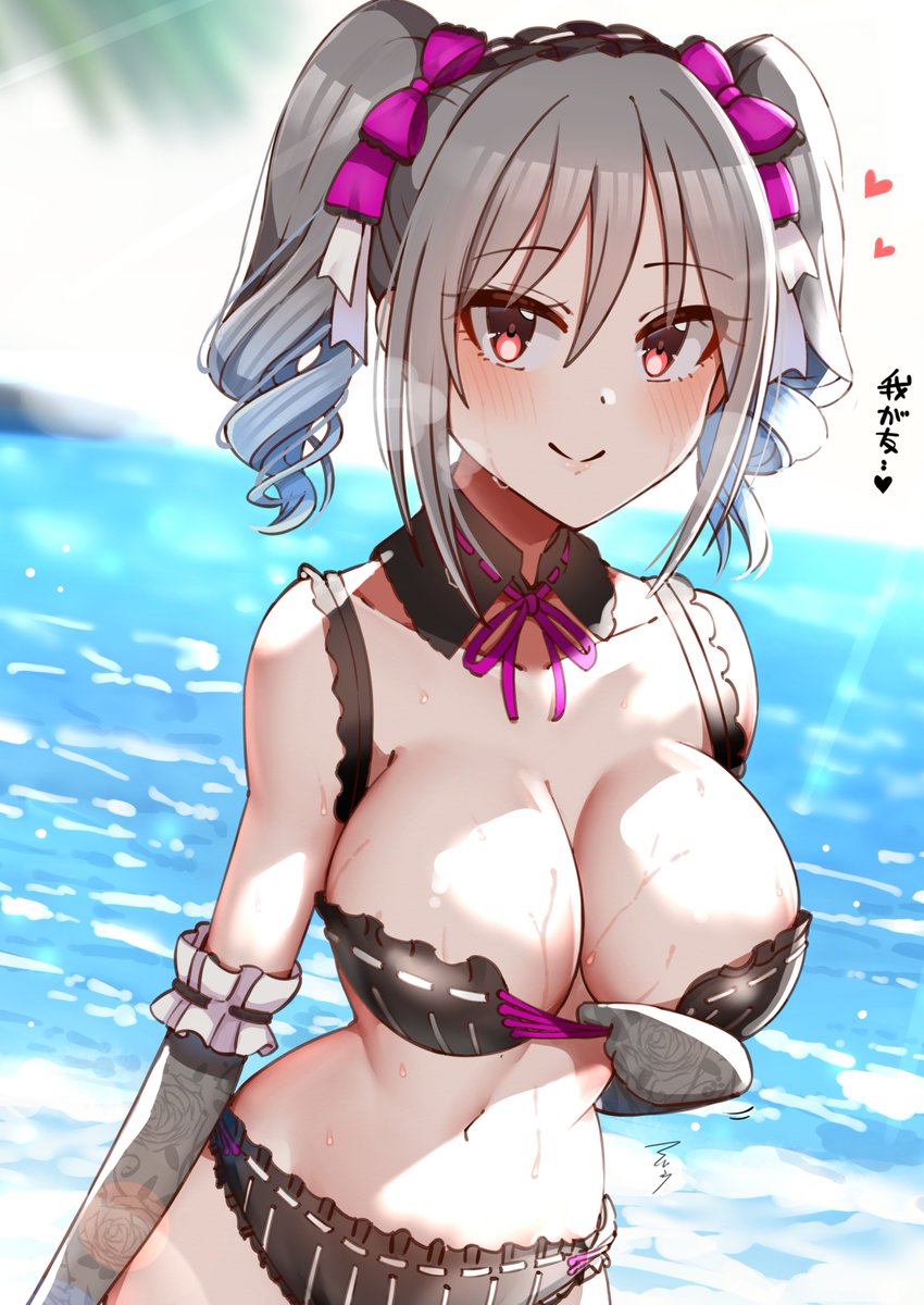 水着蘭子ちゃん 