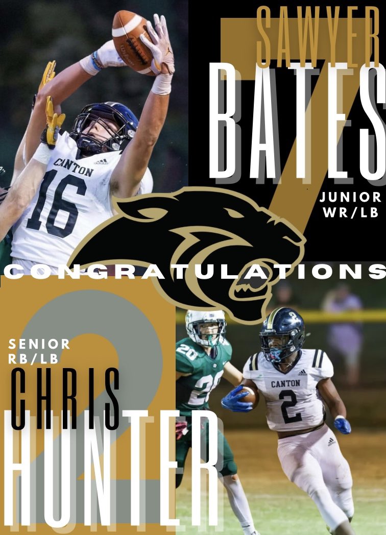 Congratulations to Sawyer Bates and Chris Hunter for being named Capitol Sports Top Performers of the Week! capitalsportsms.com/capital_sports…