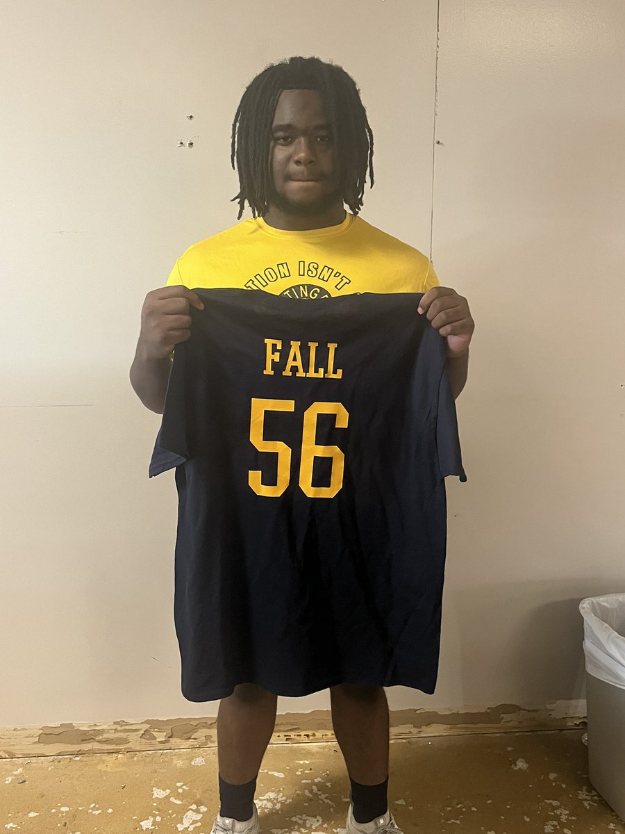 EAB Wynne Fumble Club P.O.G G/DT Abdul Fall against Batesville! This young man plays both sides of the ball for 4 quarters and plays with HEART! #DELTASWARM