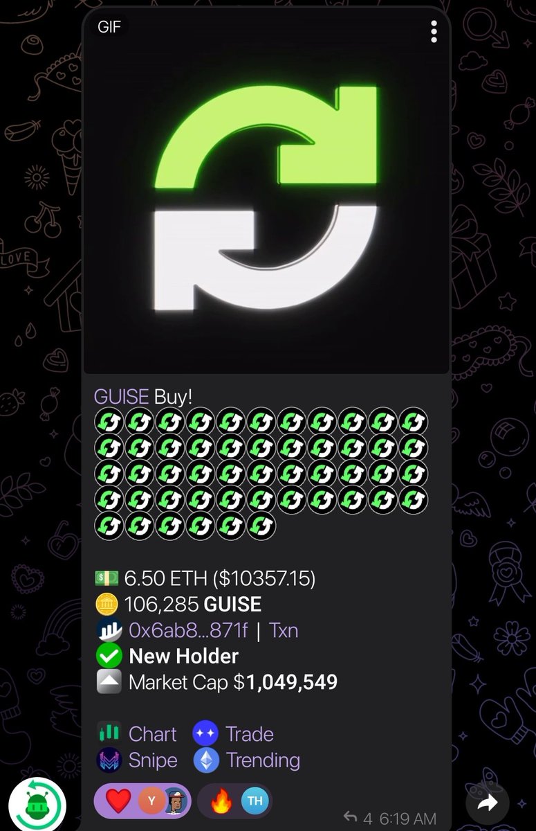 CryptoAmbrosio's tweet photo. @realdogen It's because memecoin is overrated try having some utiliy project just like $GUISE 💚

Currently sitting at 1 mill mcap with #GUIDEX Alpha coming, Staking with rev share and utility #3 announcement coming very soon👀

Better not miss on @guiserapp https://t.co/UFUQphNo8K