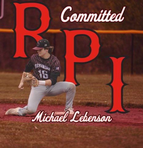 NEPridebaseball's tweet image. 🚨Commitment Alert 🚨 ‘24 MIFer Michael Lebenson (Ossining, NY) has committed to RPI in upstate NY!

Congrats to Michael &amp;amp; his family! 

#lionsquad #anothaone #anotherpridecommit #ourplayersgoplaces