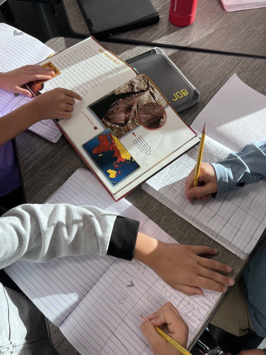 We’ve launched our bat design challenge. Today students are reviewing text and graphic features using nonfiction texts about bats. 🦇📚<a href="/canSTEM/">Cannon Cubs</a>