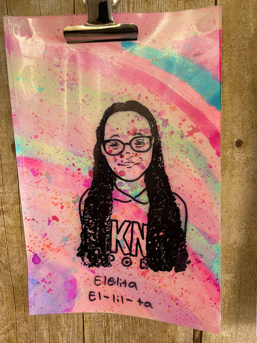 kimmybasra's tweet image. Introducing Div 6! Our self portraits are inspired by the book Your Name is a Song. “From your heart, say your name” #sd36learn @jtbigelow