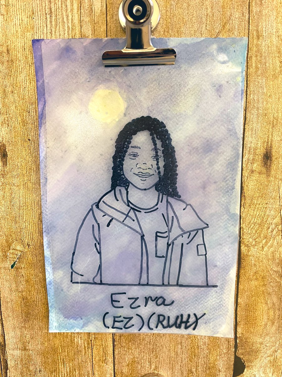 kimmybasra's tweet image. Introducing Div 6! Our self portraits are inspired by the book Your Name is a Song. “From your heart, say your name” #sd36learn @jtbigelow