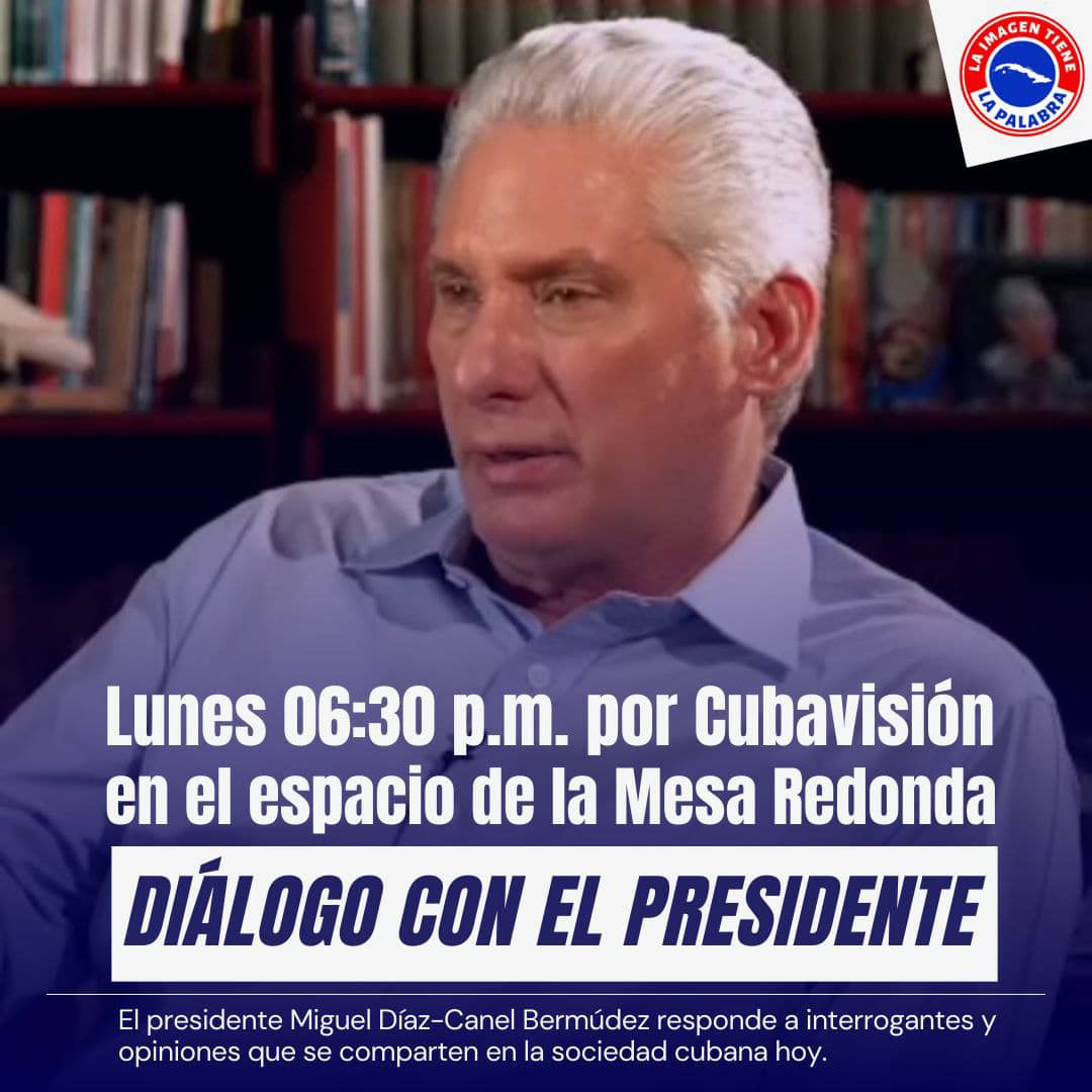 En #DiálogoConElPresidente <a href="/DiazCanelB/">Miguel Díaz-Canel Bermúdez</a> expresó "Si no se hubiera iniciado la bancarización hoy el déficit de efectivo fuera mayor" Es una gran realidad que este proceso sigue adelante en #Cuba y brinda muchos beneficios para el pueblo y para la economía.