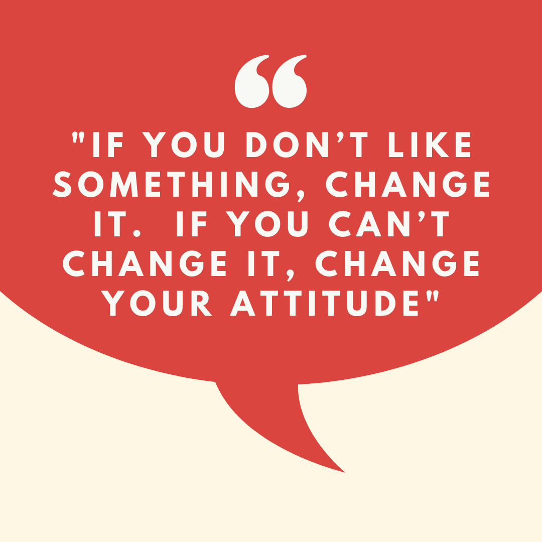 Take control of what you can, and for those things that you can't control, let them go.    

What do Dr. Maya Angelou’s words mean to you?

#motivationalmonday #fourallicecream #personalagency #positivemindset
