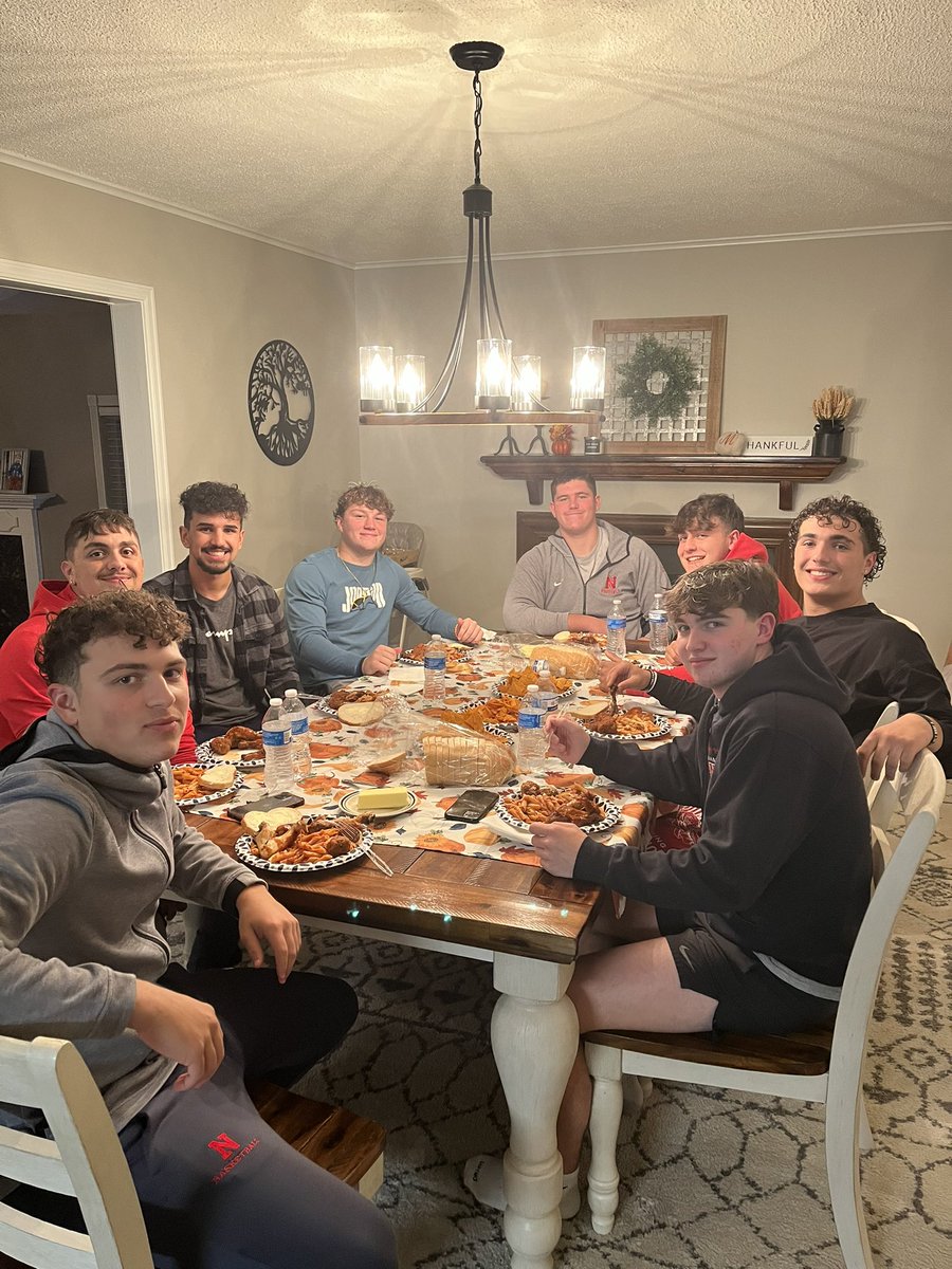 Seniors eating good tonight!