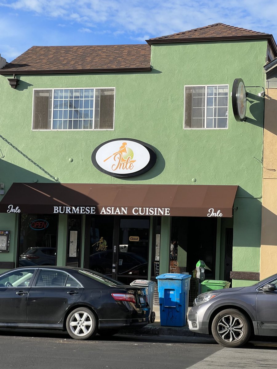 thorpej's tweet image. New Burmese place where Patxi’s used to be. Any #InnerSunset peeps tried it yet?