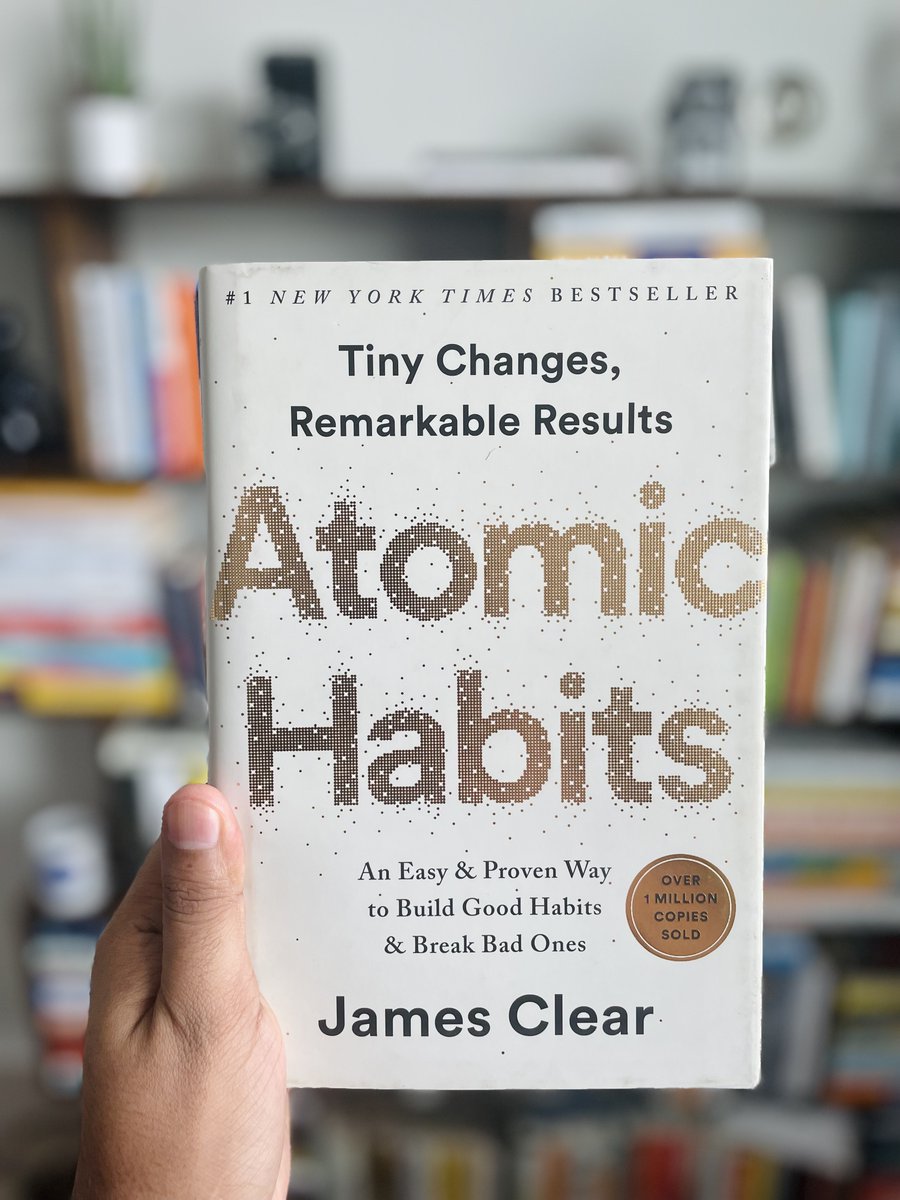 “Atomic Habits by James Clear” The book was released 5 years ago today ...