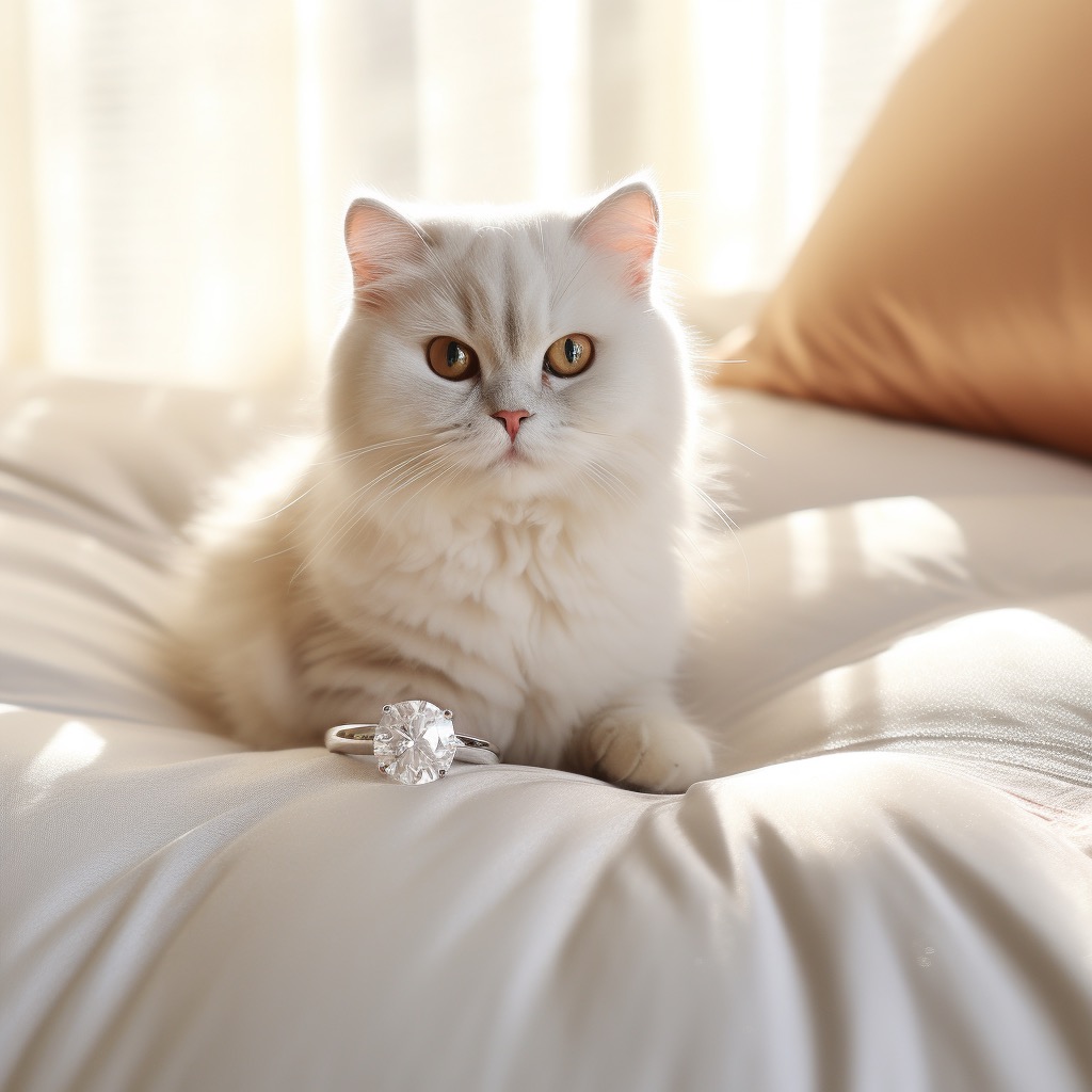 MoWayne6's tweet image. 🐱💍✨ Adorned in elegance, my moissanite ring sparkles as bright as my feline friend's eyes! 💎😻 Who needs diamonds when you have a furry companion that's purr-fectly priceless? 🌟 #MoissaniteMagic #Planderful