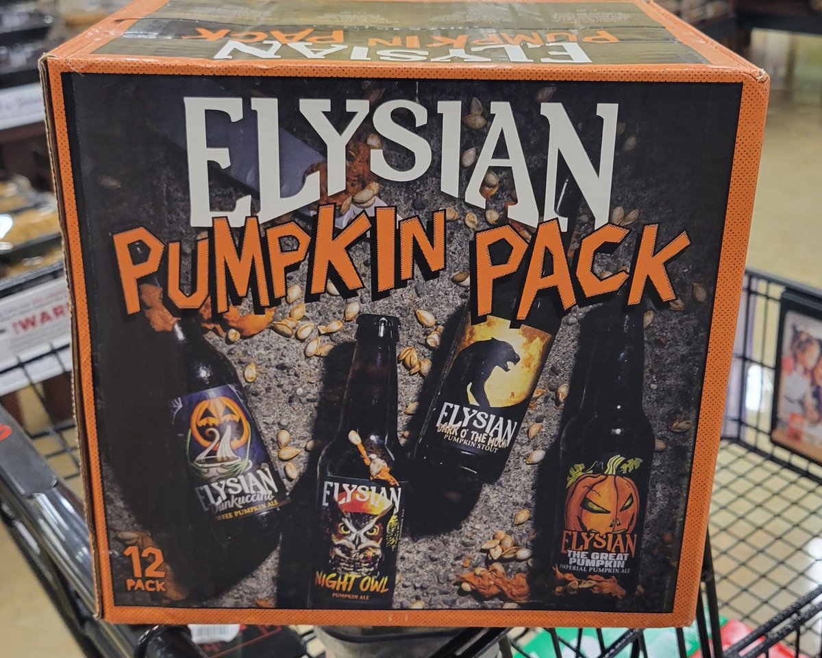 Tis the season!
#pumpkinbeer #elysian #beer #Halloween