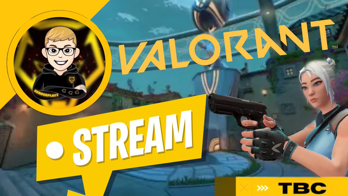 LIVE NOW! 🔴 | Your Average Valorant Player | Subscribe | 

- youtube.com/@RenderPlayZ1?…

Also excited to announce I officially joined: <a href="/TakeBackCTRLGGS/">TakeBackControl🌎</a> 

#YouTube #streaming #stream #Small_screamers #yt    #StreamerCommunity #streamers #streamer #VALORANT #ValorantClips #VAL