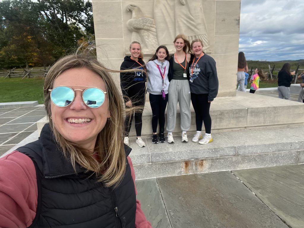 Bus 5 - Day One Gettysburg visit #WMSBus5