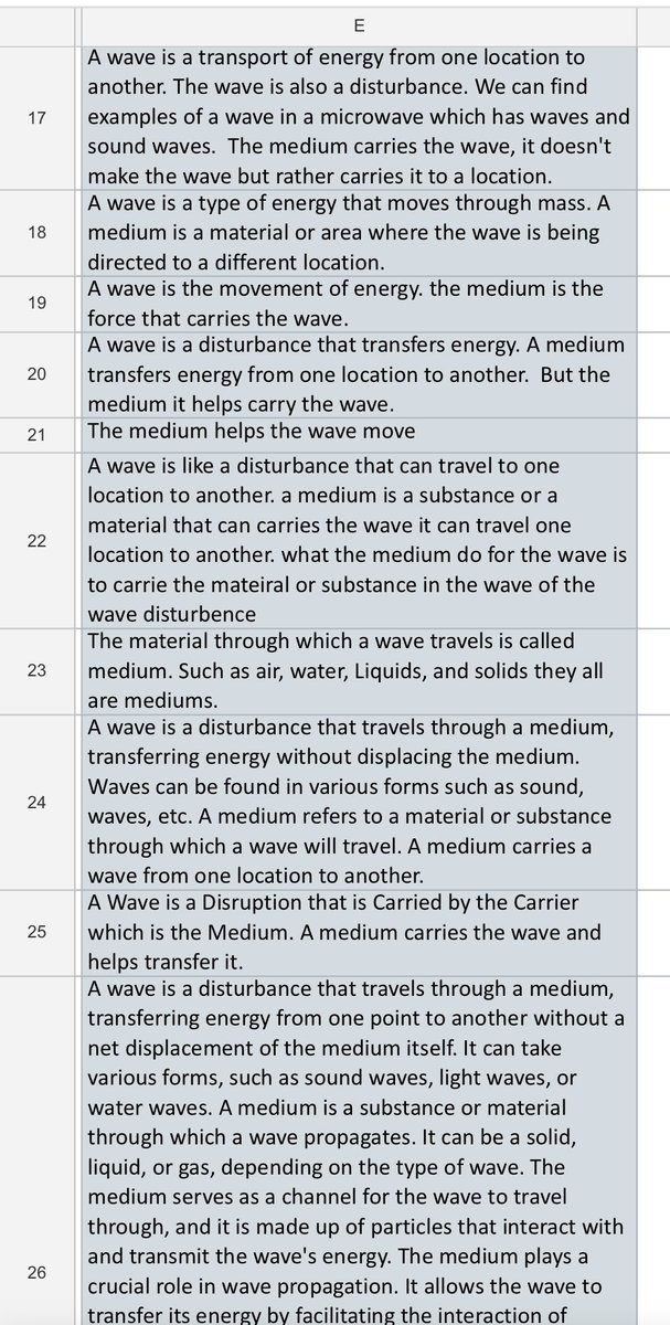 arianakhern's tweet photo. My #biology & #IntegratedScience classes did #Parafly in @Socrative. Bio paraphrased information on #CellTheory, while Integrated Science paraphrased information about #waves. A 4 minute @getwordwall was also completed for reps!
Prep time & grading = minutes!
#eduprotocols https://t.co/7Dz04KTAPk