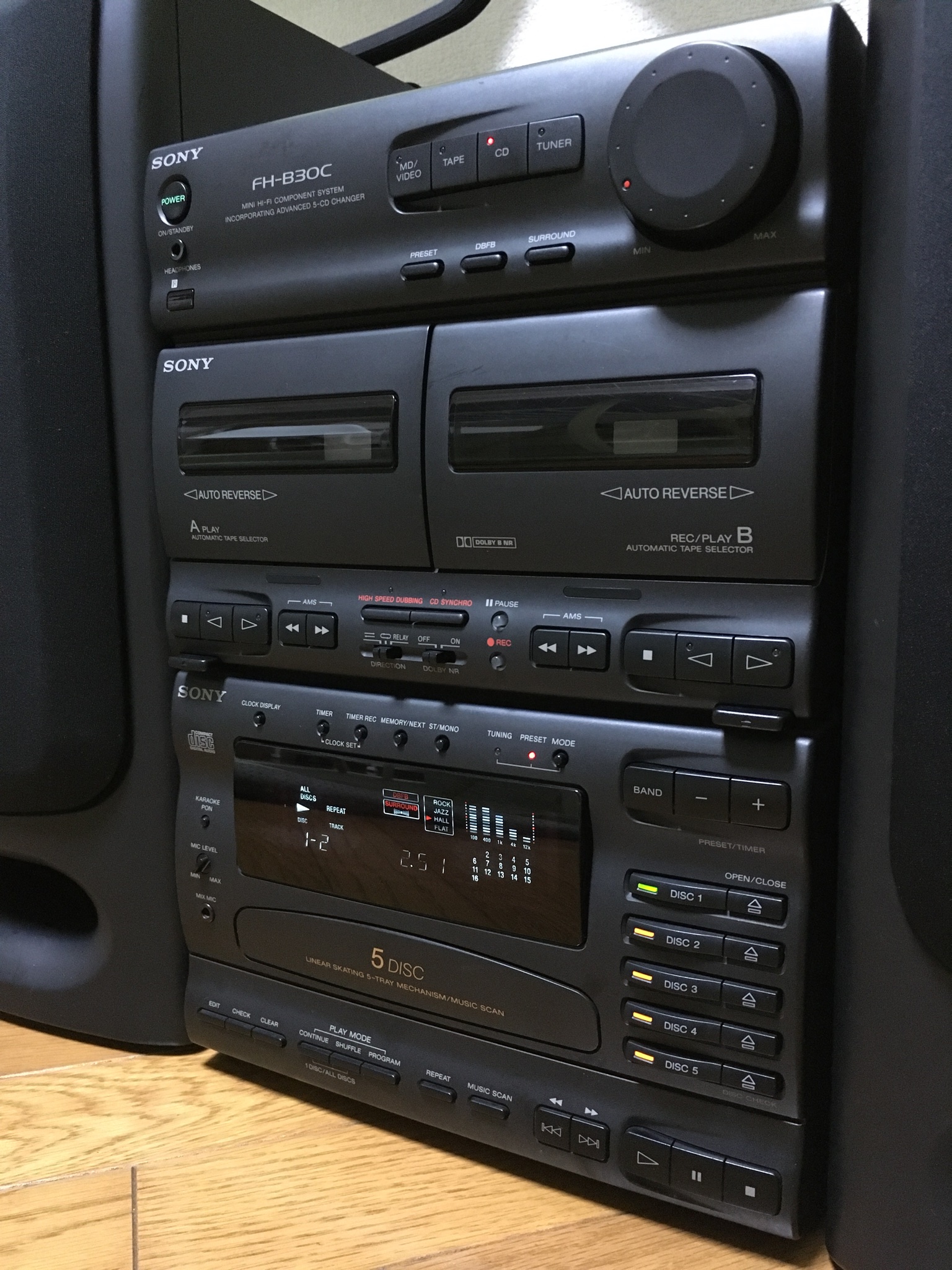 SONY ミニコンポ ラジオ機能搭載 SONY ミニコンポ ラジカセ CDコンボ オーディオシステム ZS-5