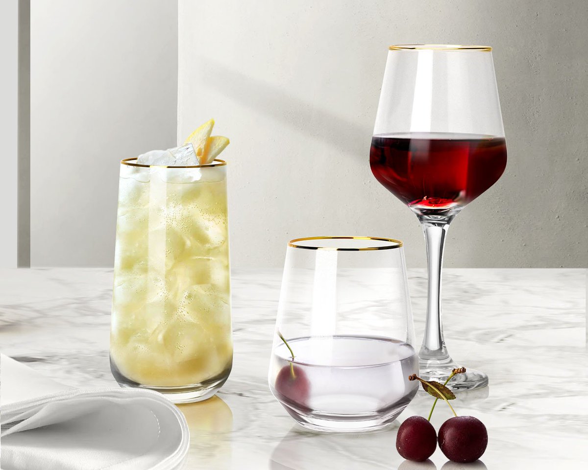 EkaGlassware's tweet image. If you want a better drinking experience, choose the right #glassware. Style-specific shapes don’t just look great. Their quality, design and packaging make them a perfect gift idea for weddings, anniversaries, holiday parties and any other festive occasions. #tableware #EKAGROUP