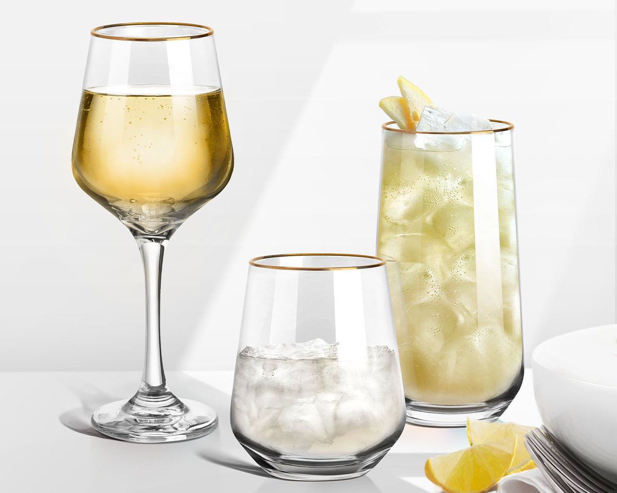 EkaGlassware's tweet image. If you want a better drinking experience, choose the right #glassware. Style-specific shapes don’t just look great. Their quality, design and packaging make them a perfect gift idea for weddings, anniversaries, holiday parties and any other festive occasions. #tableware #EKAGROUP