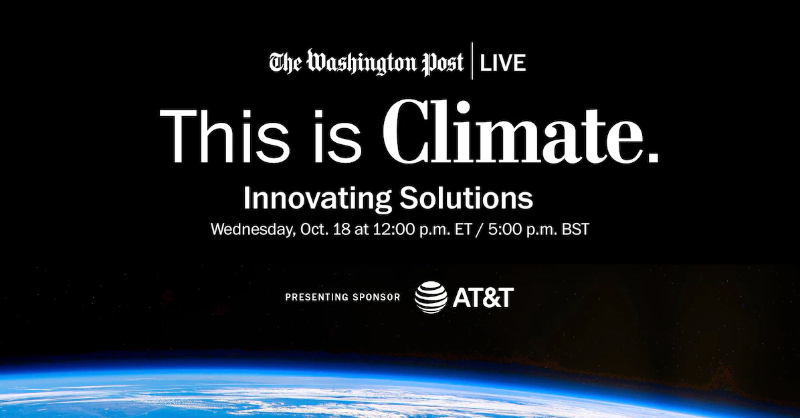 khoslaventures's tweet photo. Tune in this Wednesday 10/18 at 9am PT / 12pm ET for @WashingtonPost #ThisisClimate with @vkhosla. Link below 👇
https://t.co/YslyaesZaX