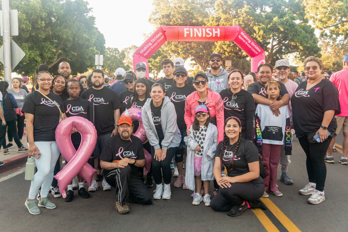This weekend, CDA team members along with friends and family participated in the Making Strides Against Breast Cancer walk! The event brings our community together to raise awareness and funds to help save lives. Find free or low-cost screening near you at getscreened.cancer.org