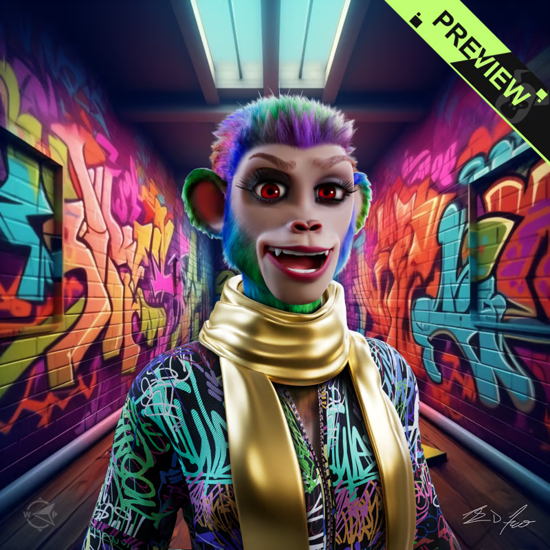 BAPCreator's tweet image. GM!
#ApeTraitOfTheDay 

Still Love Playing Around With the Configurator.  My Daughter Having Fun Tonight Before Monday Night Football Making Her 1st Ape Configuration.