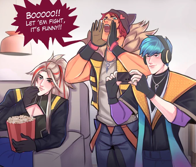 Least chaotic day in their household #heartsteel #leagueoflegends