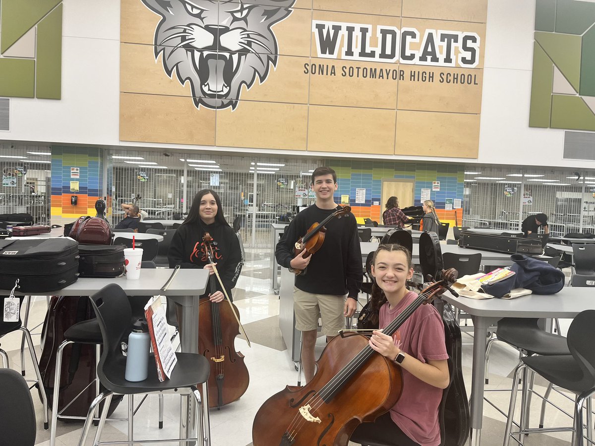 ChamHSOrchestra's tweet photo. Congratulations to the Champion Charger Orchestra members who auditioned for the TMEA All Region Orchestra and made it! They will have their concert in December.
@BoerneISD @BoerneFineArts @SamChampionHS https://t.co/NmJV4wutLQ