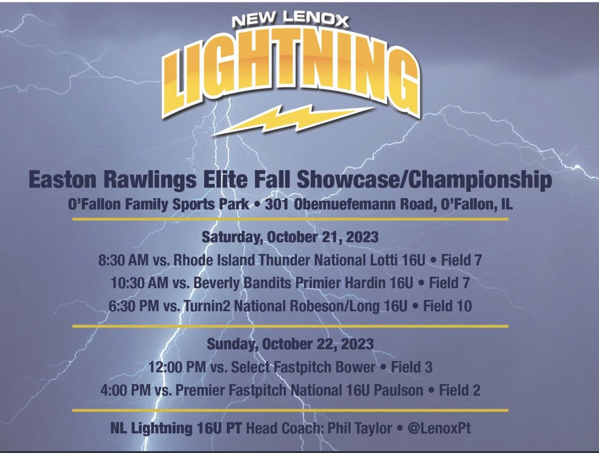 Time to grind. Easton/Rawlings showcase in O’Fallon. Check us out