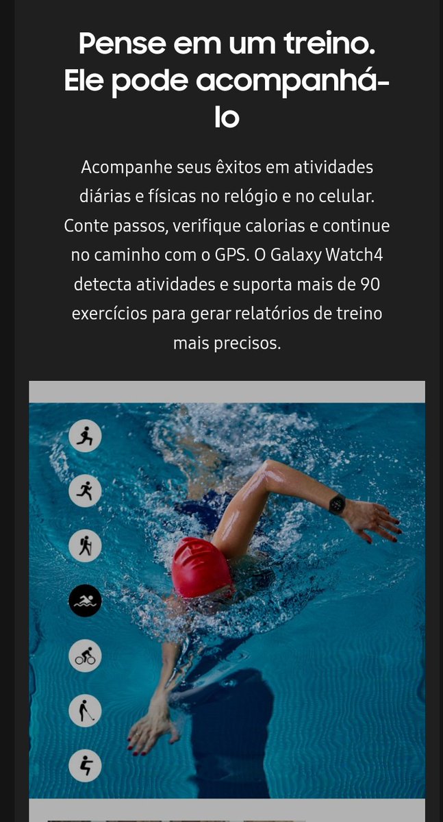 lineucabral's tweet photo. Como é isso @SamsungBrasil 
Posso usar o Galaxy Watch pra nadar?
Mas daí ele não é aprova d'água, oxida tudo e não tem reparo??? 

Vai ver confundiram o relógio... https://t.co/DR7aHi5YTw