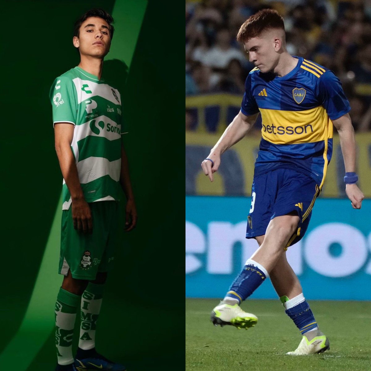 UnicoSantista's tweet photo. ¡¡POR MÁS OPORTUNIDADES!!

Coló Barco(19) cobrando el penal decisivo para boca jrs y avanzar a semifinales de la copa argentina que a la postre da el pase a libertadores.

Acá aun no se le debuta a Nicolás Ramírez(21) con Santos Laguna. Ya ha sido convocado con el primer equipo. https://t.co/IYzLPXJTKf