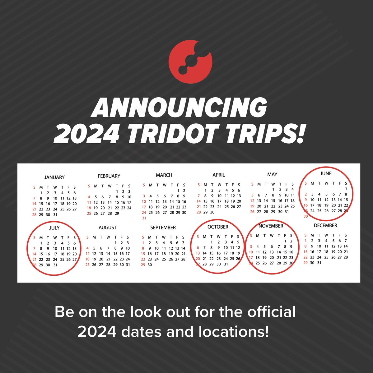 The 2024 TriDot Trips powered by RaceQuest are being announced later this week. 

What are your guesses for the locations❓

#IAMTriDot #TriDot