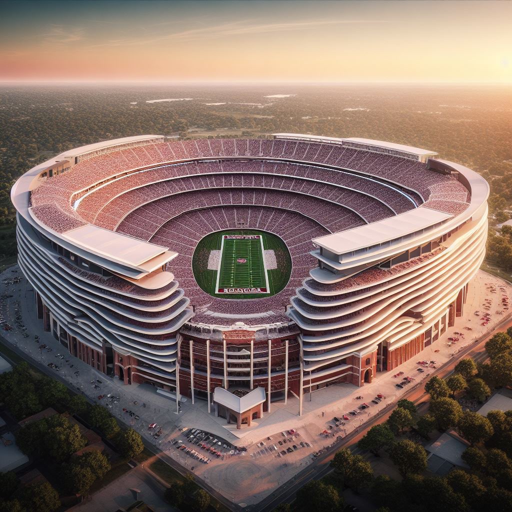 The year is 3023. Bryant Denny Stadium had to expand to 1,000,000 seats. Alabama is competing for national championship No. 450 People are still wondering when Nick Saban will retire.