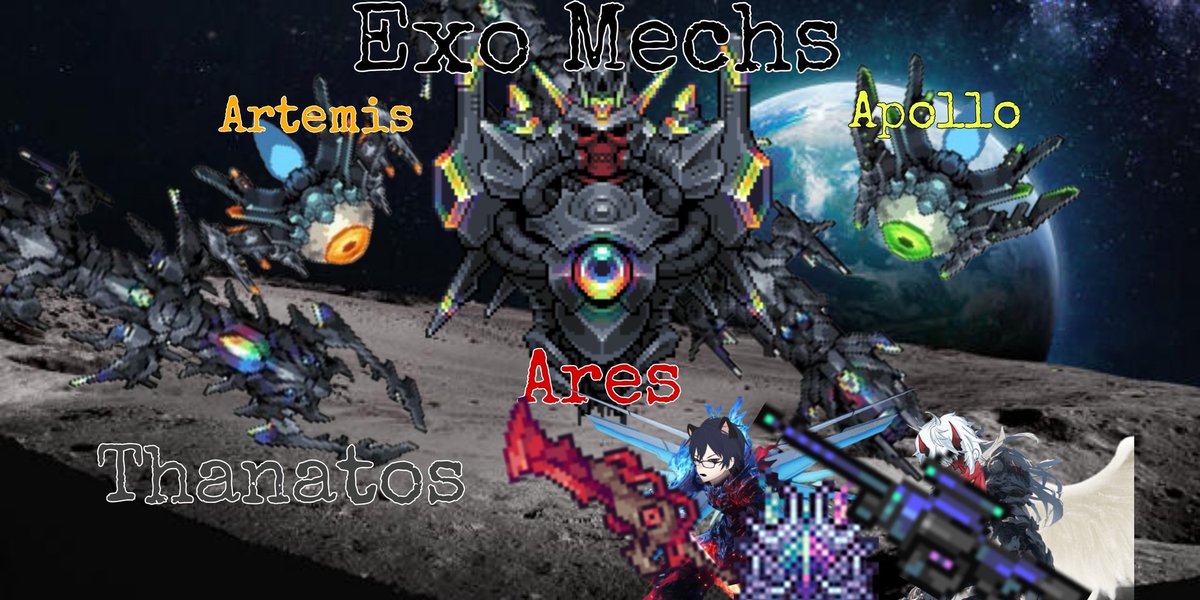 UmbRahMoonstar's tweet image. Going live with possibly the finale of our journey on Terraria Calamity! Just need to face down 3 remaining and then beat them all one after another! It's gonna be epic!