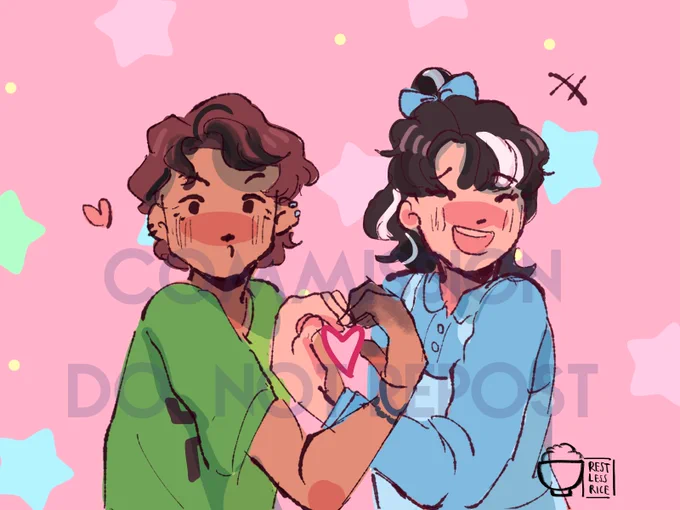 colored sketch c0mmissi0n for @/parrrotshorts 