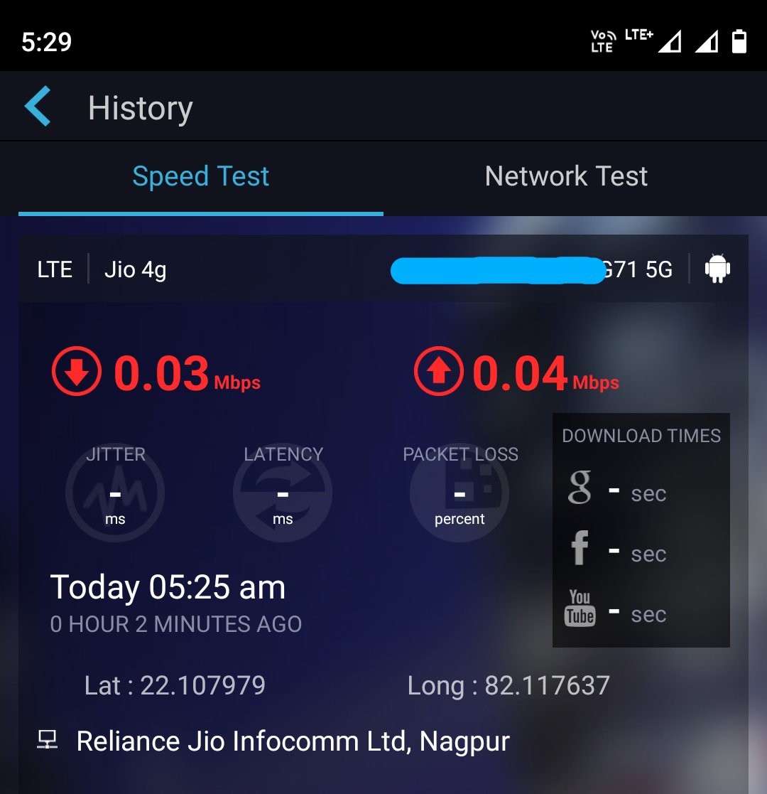 sanjayvindhyara's tweet photo. Aisa ghatiya network sirf haramkhor chor besharam @JioCare wale hi de sakte @TRAI @DoT_India @PTI_News @MIB_India @MLJ_GoI @jagograhakjago @BandBajaateRaho @FollowCII @GoI_MeitY @GoogleIndia @_DigitalIndia @mygovindia @makeinindia @transformIndia @reliancegroup @ascionline https://t.co/USMLeE6u6u