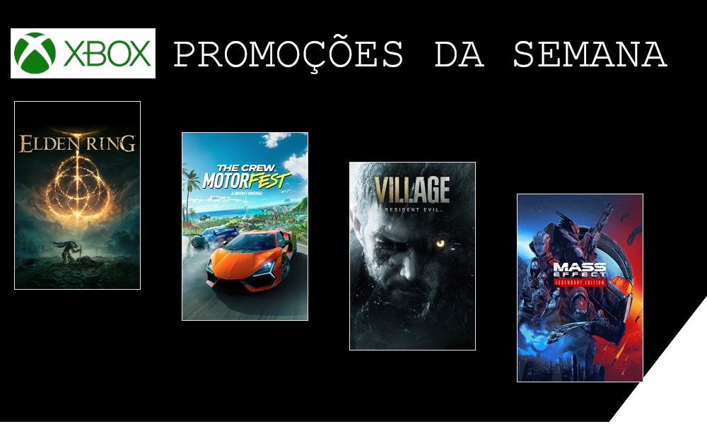 PROMOÇÃO GAMES XBOX ONE/SERIES I DESSA VEZ CAPRICHARAM! 