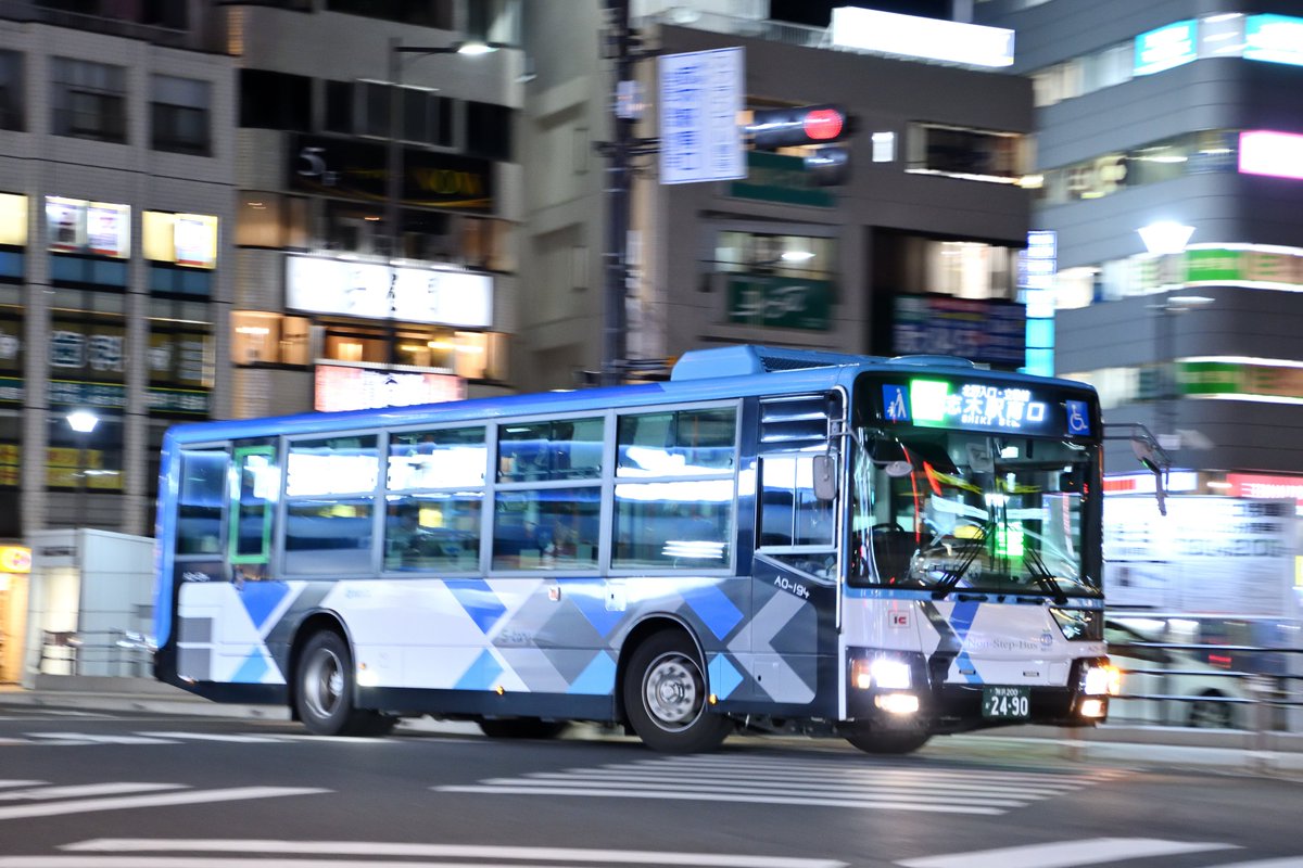 撮板 西武バス 新座営業所 A0-194 A7-117 A2-760 2023.9.14