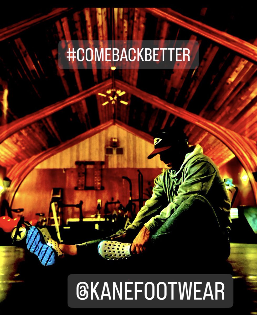 Thanks <a href="/kanefootwear/">KANE Footwear</a> for giving my feet ,knees &amp;lower back a break after a workout , game or day at work , if your sore check em out glnk.io/3vrv5/dustyfis…
#comebackbetter #fitness #FitnessGoals #fitnessjourney #fitnesslifestyle #recovery