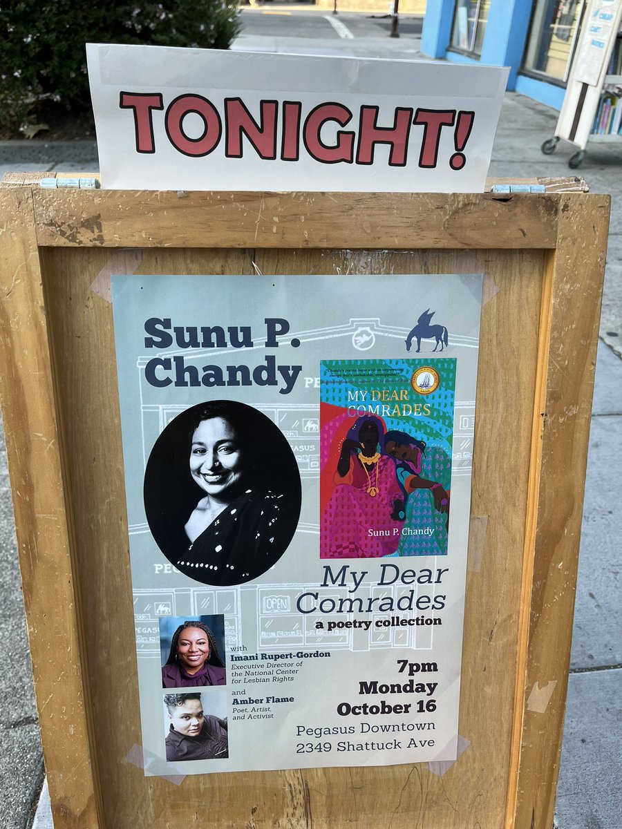 Bay-Area, See you soon! Thank you @PegasusBooks for hosting us.