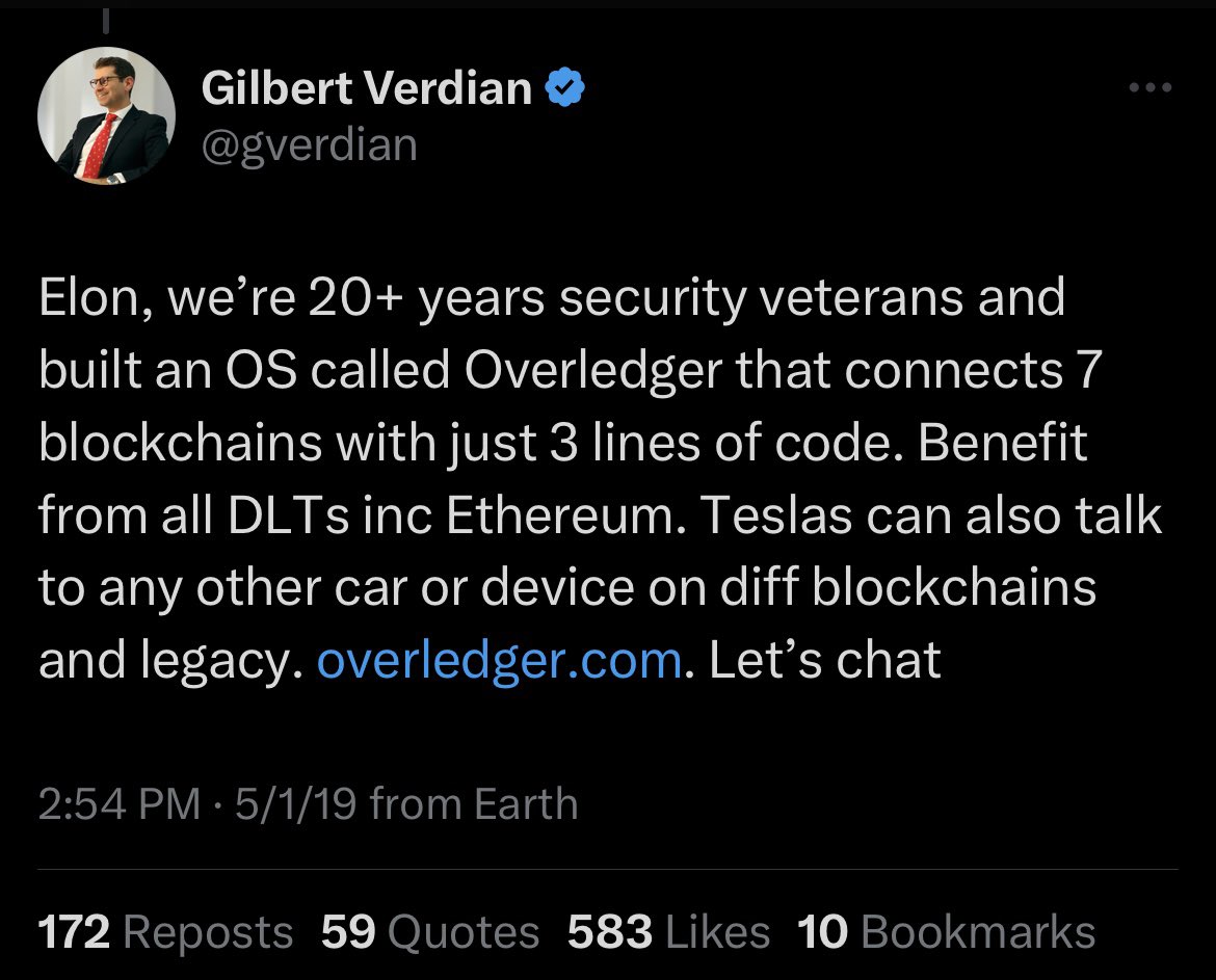 cryptic_mud's tweet photo. Could #QNT be involved maybe all depends if they had that conversation or not. Check out the link and picture below. β¬οΈβ¬οΈβ¬οΈβ¬οΈβ¬οΈβ¬οΈ
#QNTCOMMUNITY
@Tesla @elonmusk @gverdian @quantnetwork
https://t.co/PGfU1fjTQb https://t.co/EMHLn8z2vC