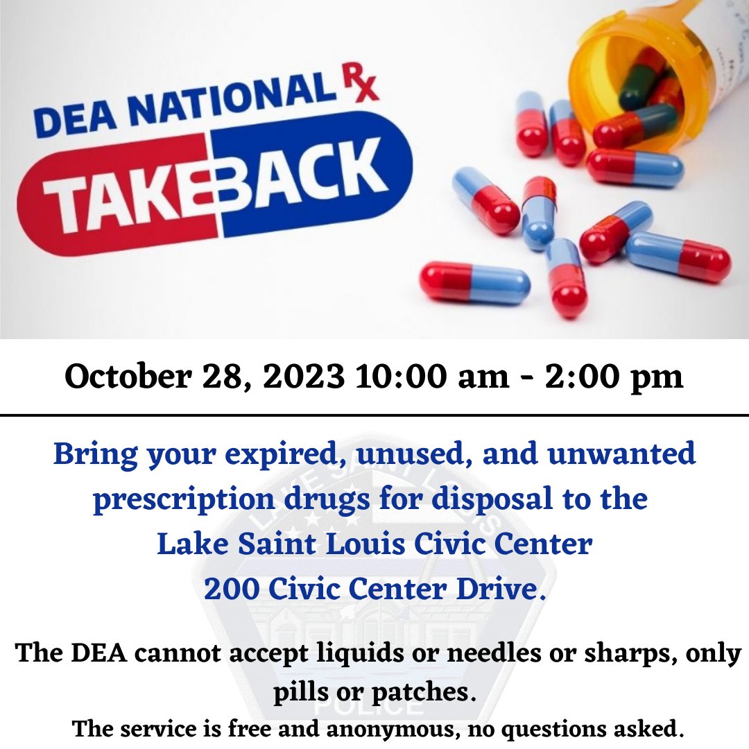 #TakeBackDay
#SafeDisposal
#Medications