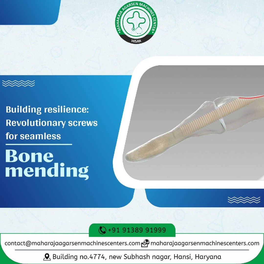 AgarsenMachines's tweet image. We understand the importance of precision in healthcare. Maharaja Agarsen Machines Center delivers accurate medical devices for your peace of mind. #MedicalPrecision #AccurateDevices #QualityHealthcare #HisarHealthcare #Trustworthy