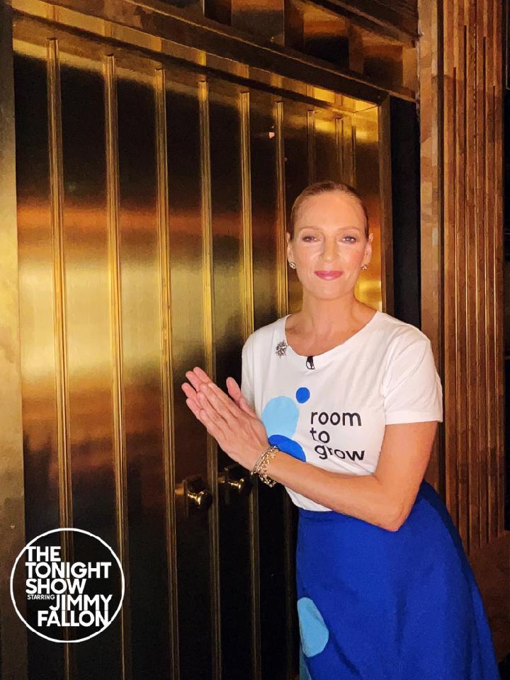 Room to Grow (@roomtogrow_org) on Twitter photo Tune into <a href="/FallonTonight/">The Tonight Show</a> at 11:35 PM ET to watch Founding Board Member #UmaThurman share more about our work, impact & how you can get involved! Tune into <a href="/FallonTonight/">The Tonight Show</a> at 11:35 PM ET to watch Founding Board Member #UmaThurman share more about our work, impact & how you can get involved!
