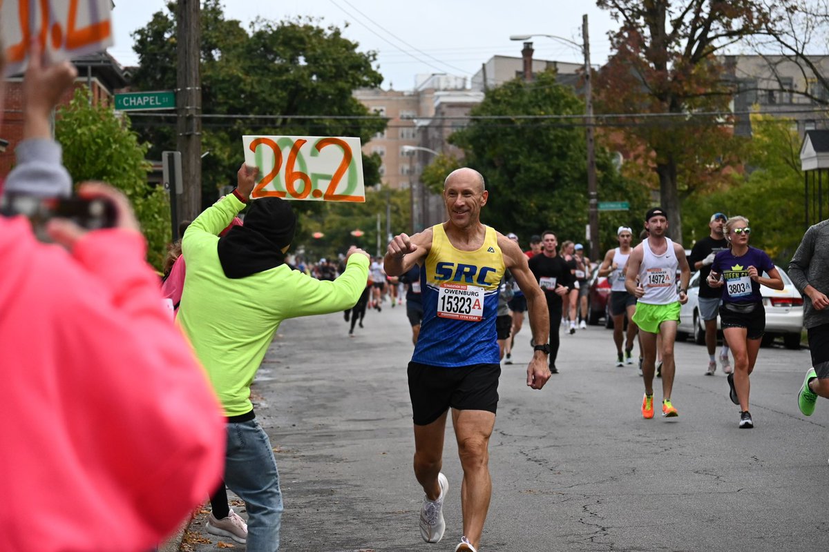 jowenburg's tweet photo. Thank you @CbusMarathon for a great event. Traveled from New York and took home a PR of 1:40 in the half. https://t.co/Z6oSsXFk6J