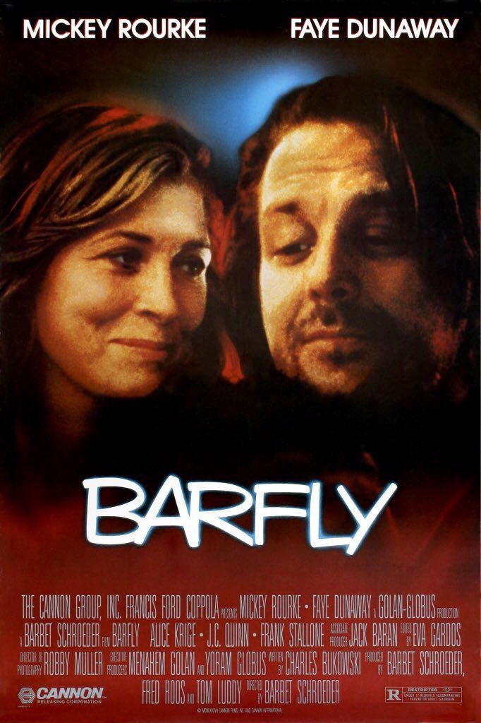 FilmNewsNos's tweet photo. 🎬MOVIE HISTORY: 36 years ago today, October 16, 1987, the movie ‘Barfly’ opened in theaters!
#MickeyRourke #FayeDunaway #AliceKrige #JackNance #JCQuinn @Stallone #SandyMartin #RobertaBassin #GloriaLeRoy #JoeUnger #PruittTaylorVince #FritzFeld #CharlesBukowski #AlbertHenderson https://t.co/dkZayYgTWU