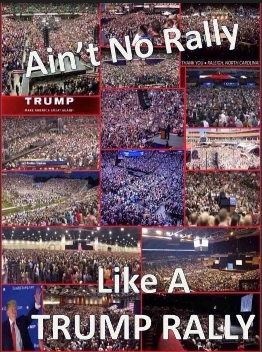 AnitaMWeir1's tweet photo. @PapiTrumpo AIN'T NO RALLY, LIKE A TRUMP RALLY!
Say this often Patriots: 👉"CALLING BACK PRESIDENT TRUMP TO HIS RIGHTFUL SEAT OF POWER, IN JESUS❤️MIGHTY NAME AMEN."
(Tip fr/above Via God's Prophet Julie Green.)
#TrumpWon2020Election
#DemocratesCheated
#NothingIsImpossibleForGod #POTUS45 https://t.co/iI7tovn9Ha