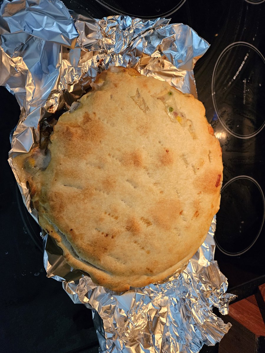 HawkeyeHuddle's tweet image. Homemade from scratch chicken pot pie #forMatthew