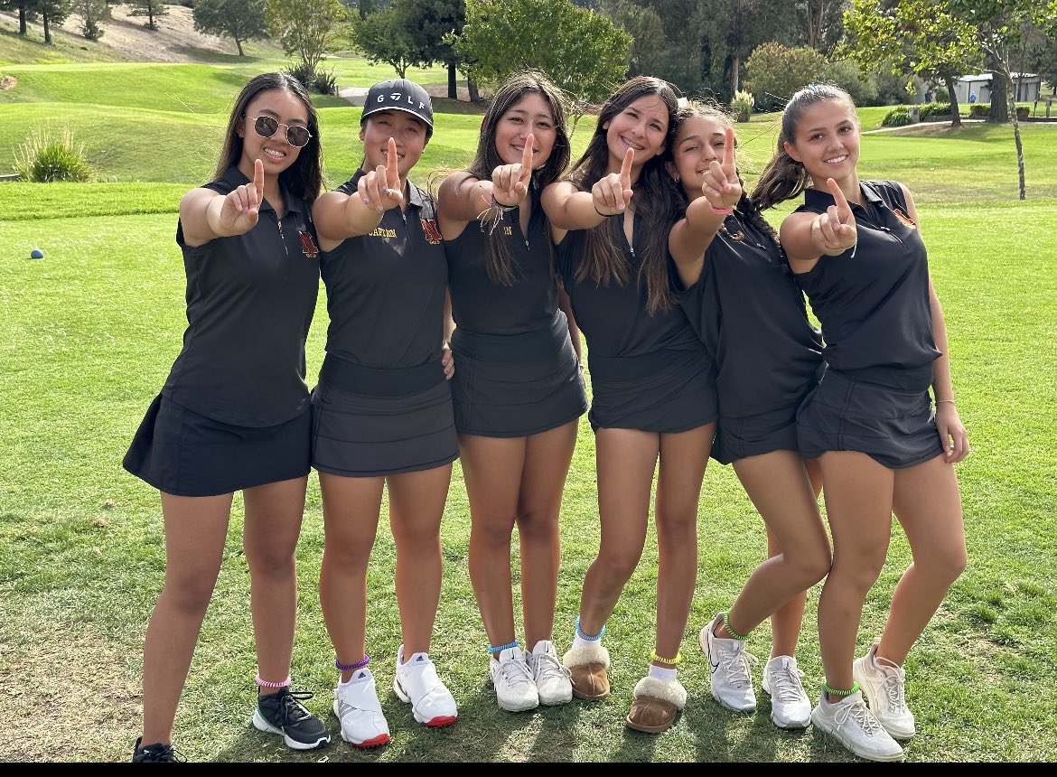 Undefeated League Season 8-0 and League Tournament Champions!   Girls dominating all season 🔥🔥Congrats to the @nhsbroncos @NorthgateHS Girls Golf team.