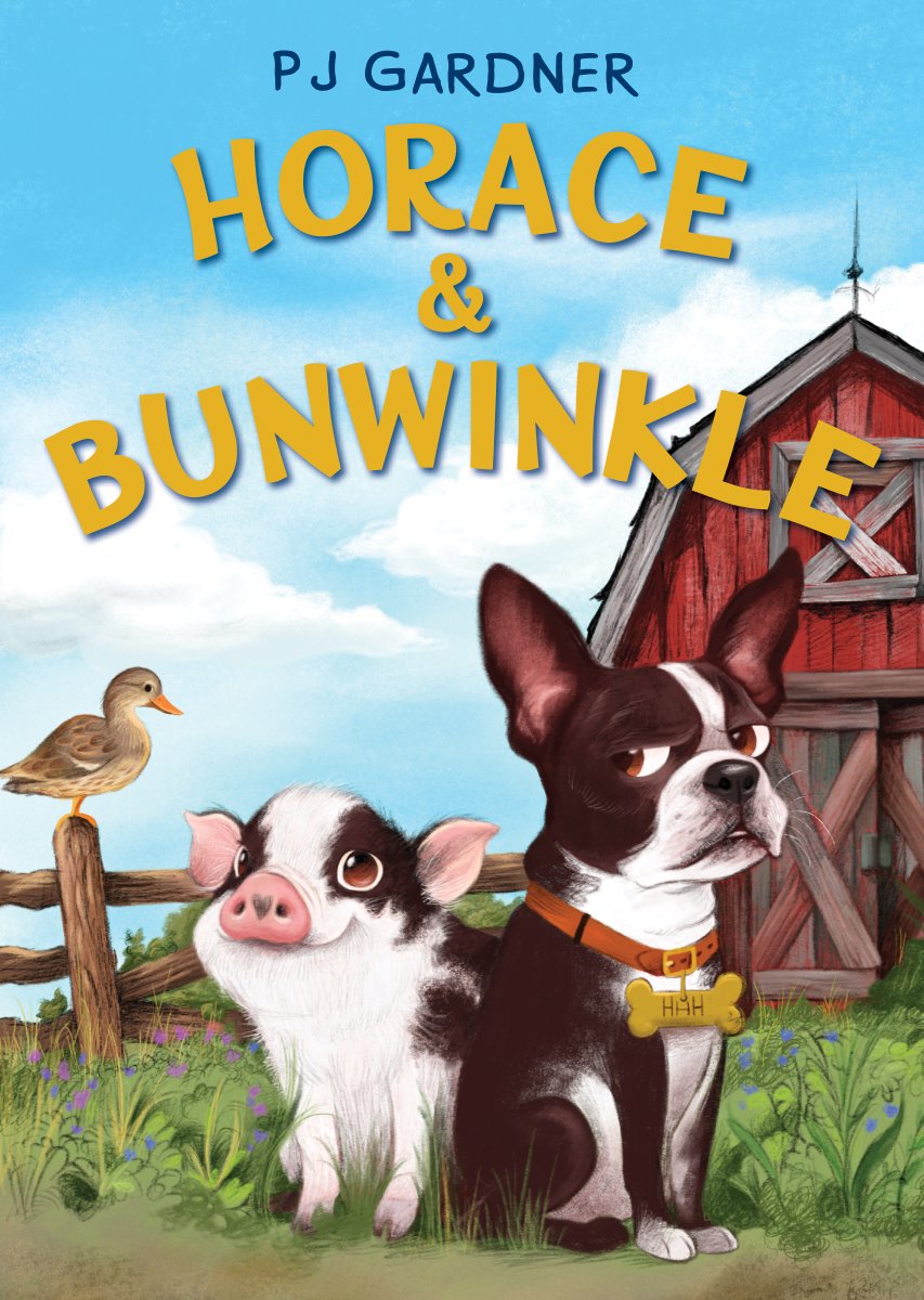 Hi, I'm PJ Gardner author of the Horace & Bunwinkle series and the upcoming THE GREAT ZOODINI. #MGBookChat