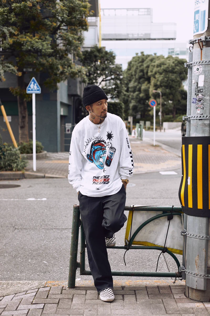 the BONEZ Damaged Skate Tee XXL jesse レア The BONEZ on X: 
